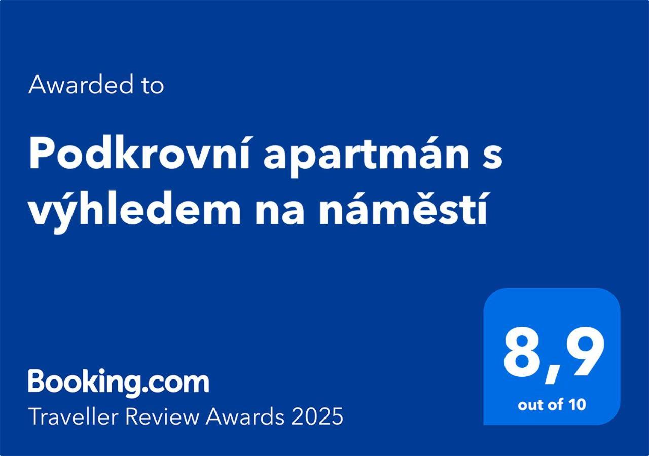 Podkrovni Apartman S Vyhledem Na Namesti Lomnice nad Lužnicí المظهر الخارجي الصورة